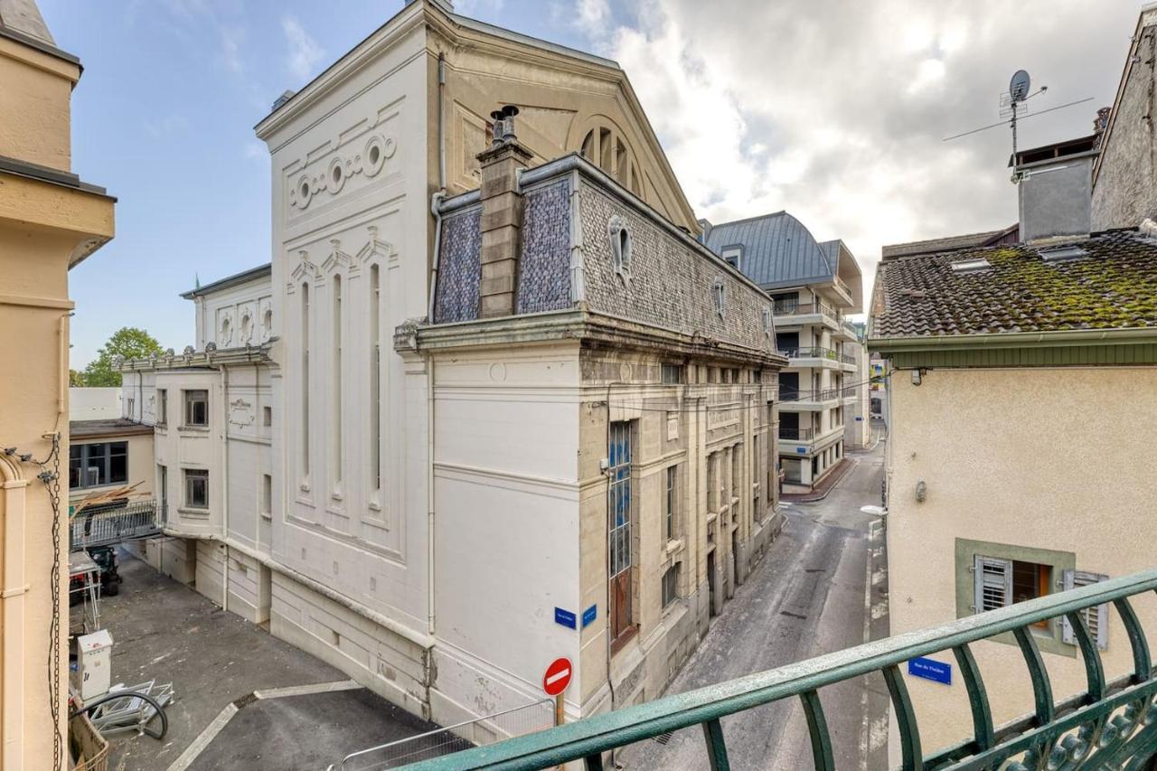 Appartement Hyper Centre Evian - Cote Theatre ภายนอก รูปภาพ