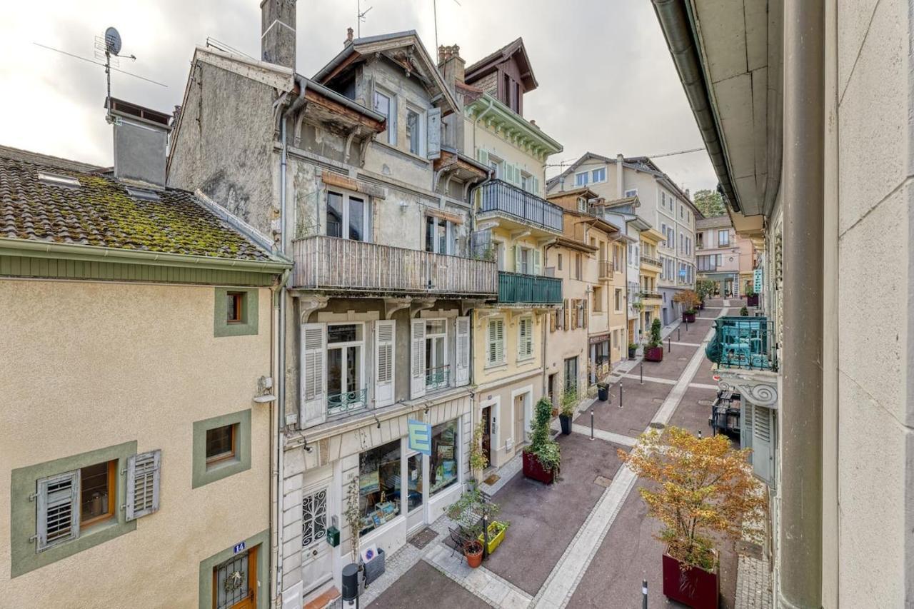 Appartement Hyper Centre Evian - Cote Theatre ภายนอก รูปภาพ