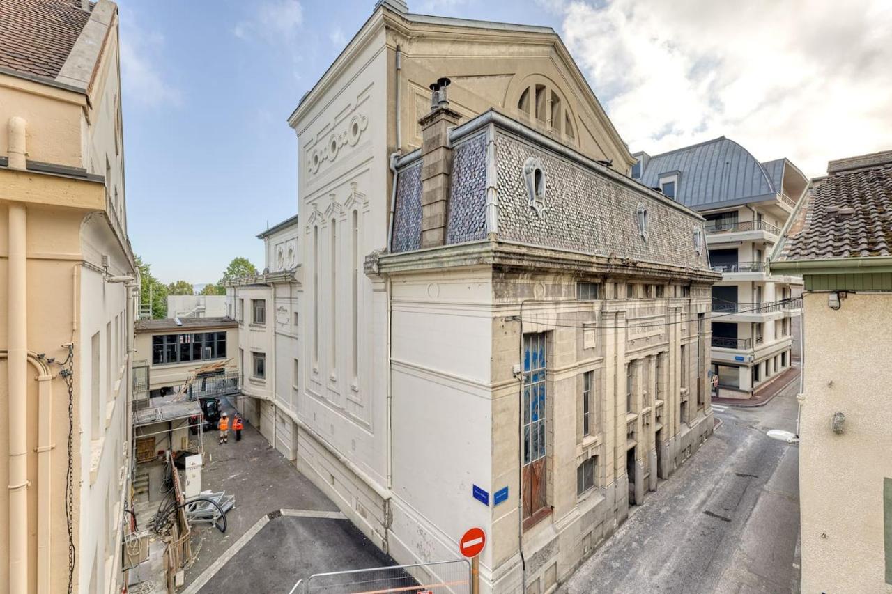 Appartement Hyper Centre Evian - Cote Theatre ภายนอก รูปภาพ